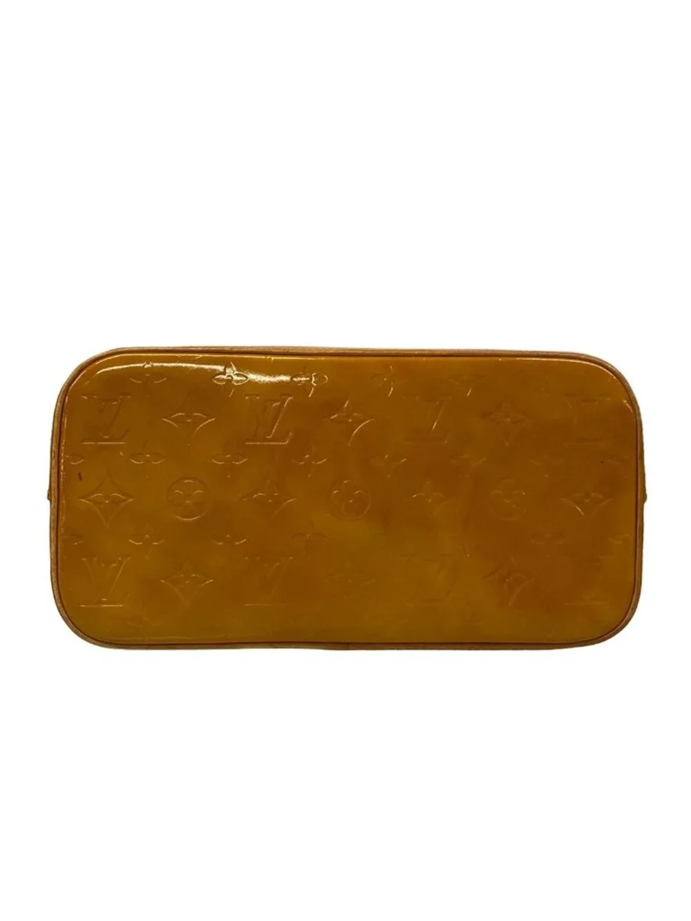 Louis Vuitton Tote Monogram Vernis Houston Soft Beige Leather